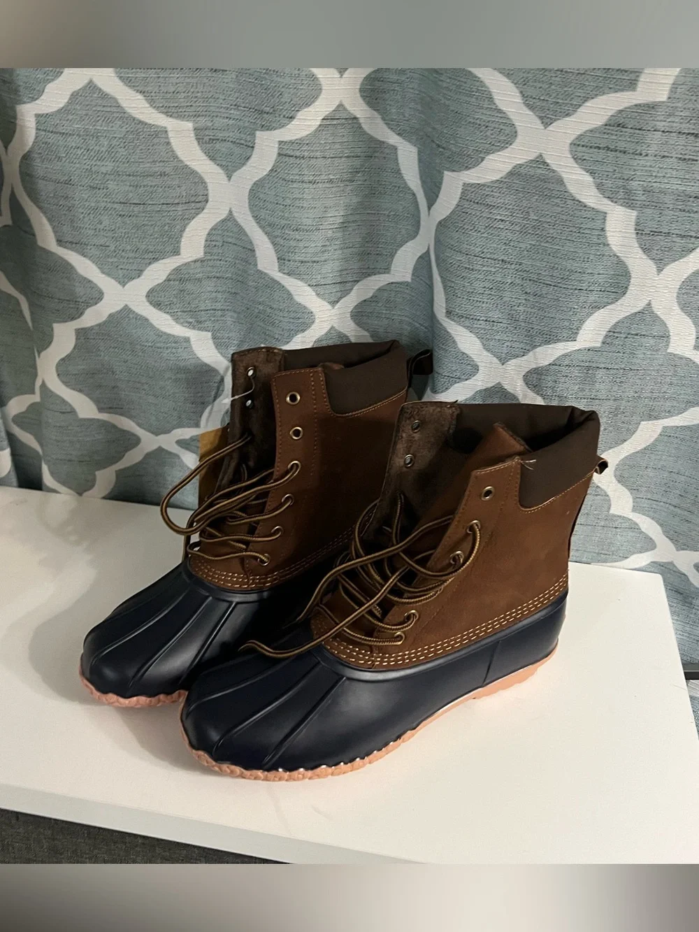 Weatherproof Tan and Navy Adam II Boot